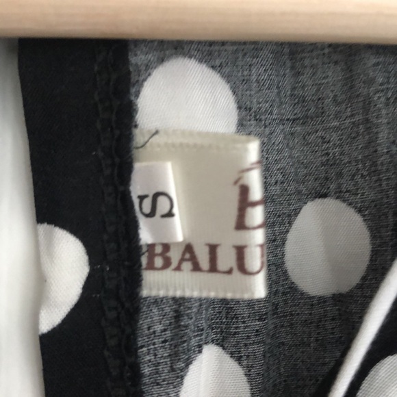 Baluoke Long Sleeve Polka Dot Shorts Romper - Picture 3 of 3